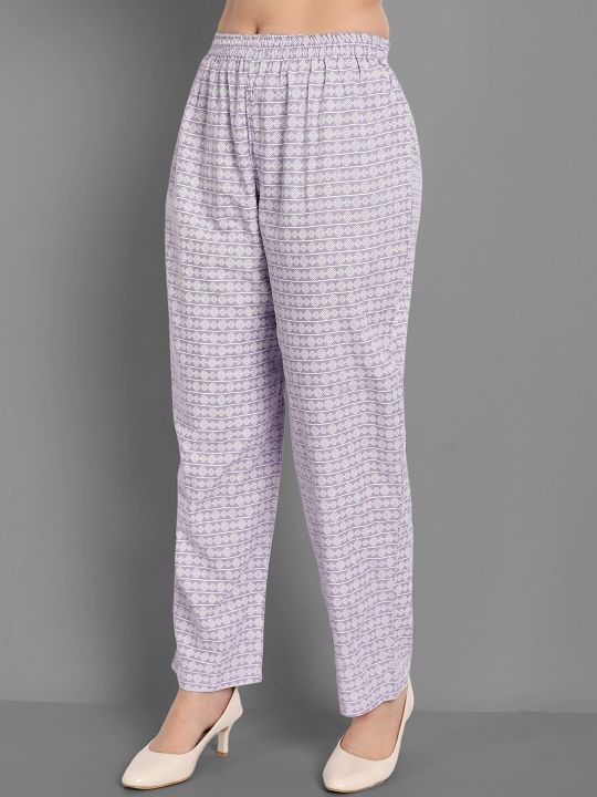 Women Purple Ethnic Motifs Embroidered Mirror Work Kurta with Trousers & Dupatta (SINGNI)