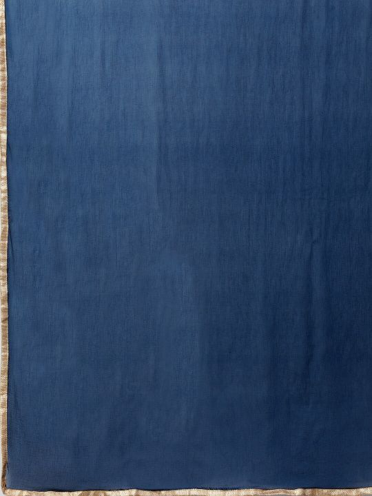 KALINI Women Teal Yoke Design Kurta with Palazzos & With Dupatta