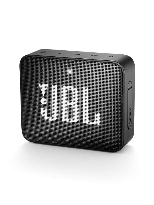JBL Go 2, Wireless Portable Bluetooth Speaker with Mic