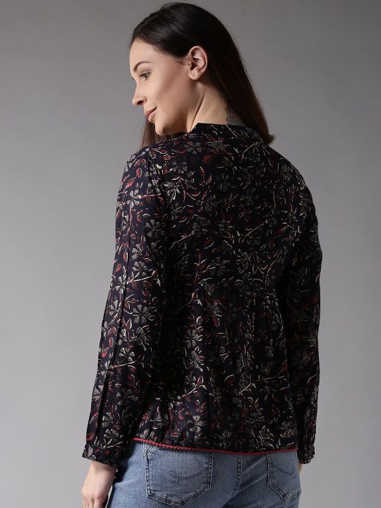 Little Tied Up Floral Top (HERE&NOW)