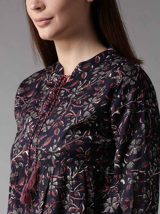 Little Tied Up Floral Top (HERE&NOW)