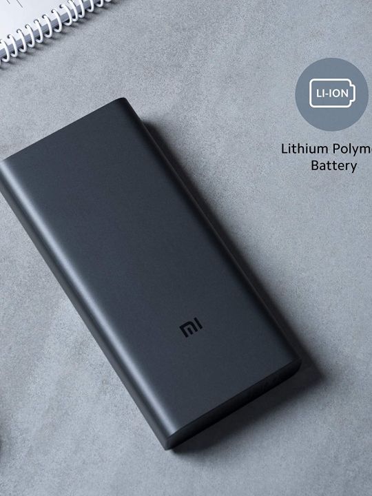 MI Power Bank 3i 20000mAh Lithium Polymer 18W Fast Power Delivery Charging