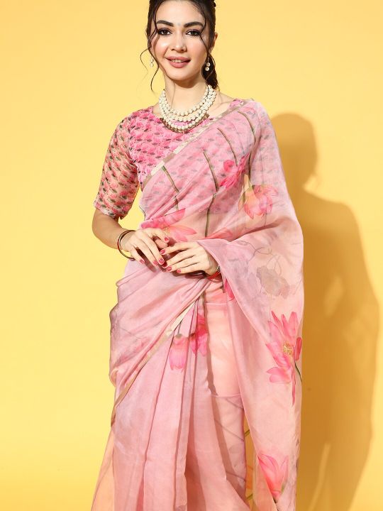 Saree Mall Floral Saree