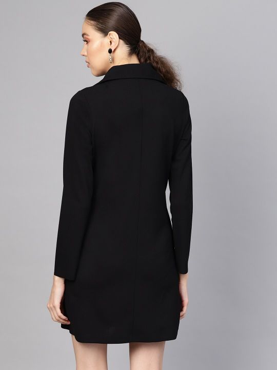 Black Blazer Dress (SASSAFRAS)