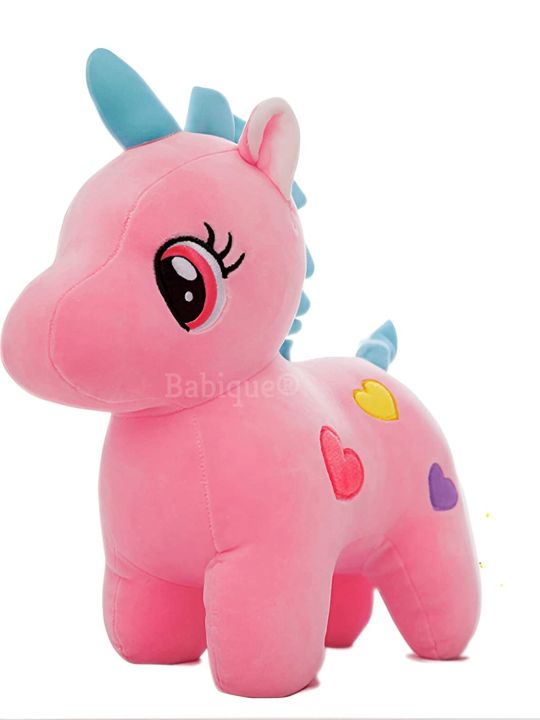 Unicorn Teddy Bear Plush Soft Toy Cute Kids Birthday Animal Baby (Babique)