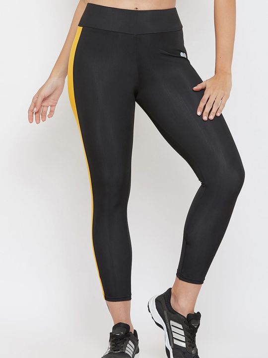 Activewear Ankle Length Tights in Black
