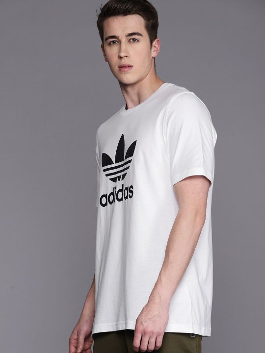 ADIDAS Originals Adicolor Classics Trefoil Printed Sustainable Pure Cotton T-shirt
