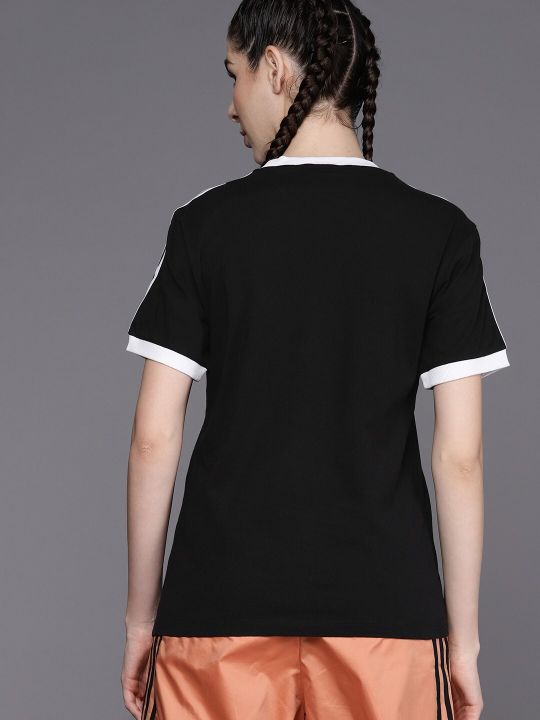 ADIDAS Originals Pure Cotton 3 Stripes T-Shirt