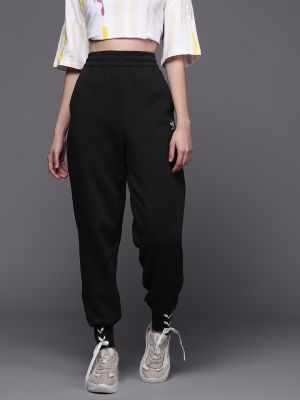 ADIDAS Originals Women Black Laced Cuff Joggers