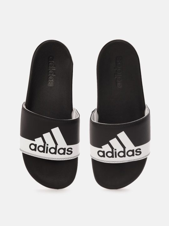 ADIDAS Unisex Brand Logo Print Adilette Comfort Sliders