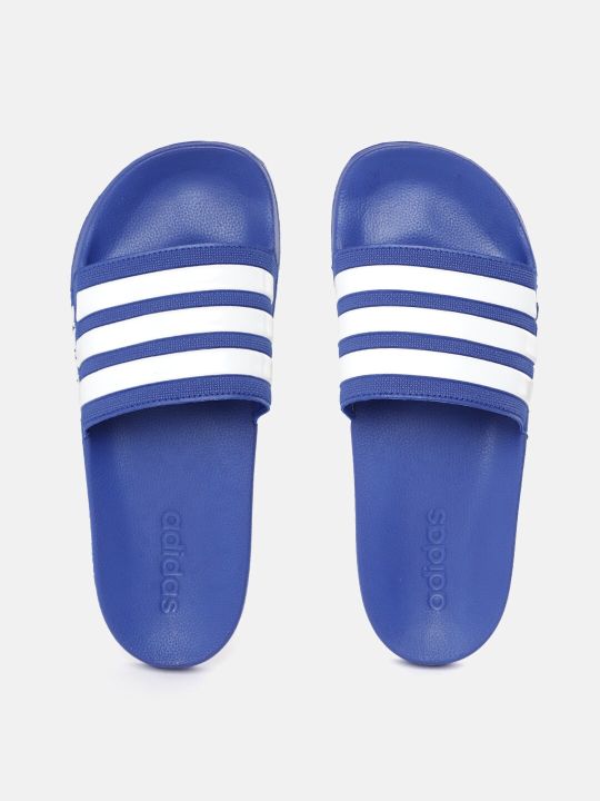 ADIDAS Unisex Striped Sliders
