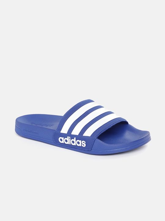ADIDAS Unisex Striped Sliders