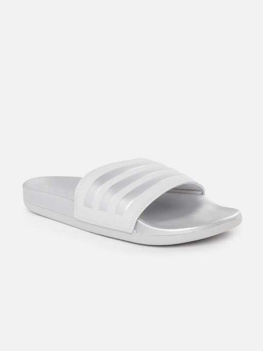 ADIDAS Women Striped Adilette Comfort Sliders
