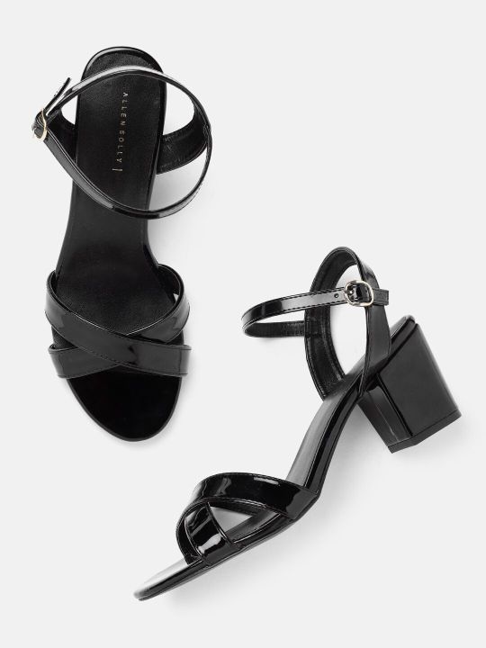 Allen Solly Cross Straps Block Heels