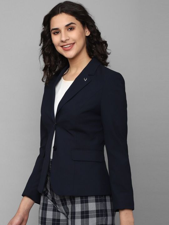 Allen Solly Woman Women Single-Breasted Casual Blazer