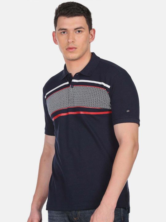 Arrow Sport Geometric Printed T-shirt