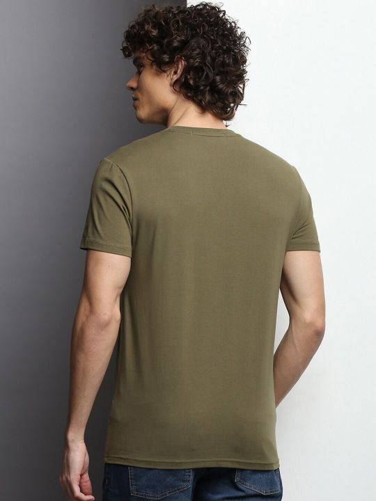 Calvin Klein Jeans Typography Printed Slim Fit T-shirt