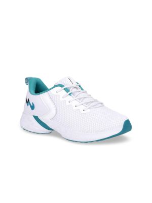 Campus Women White Mesh Running Shoes