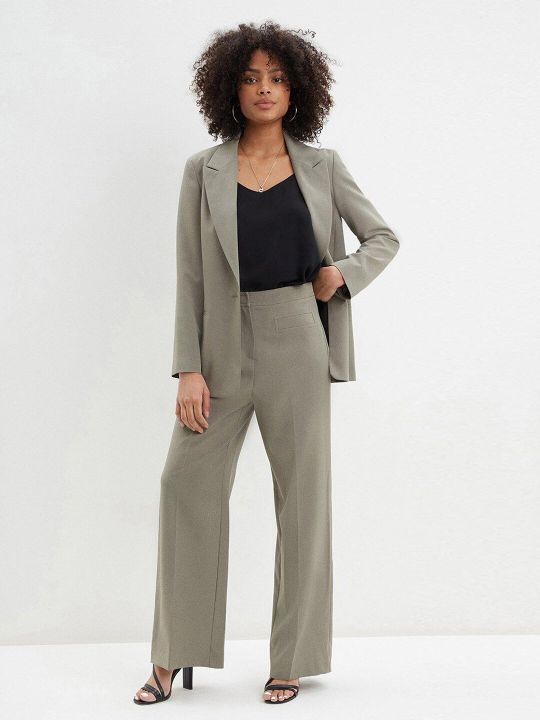 DOROTHY PERKINS Women Oversized Longline Formal Blazer