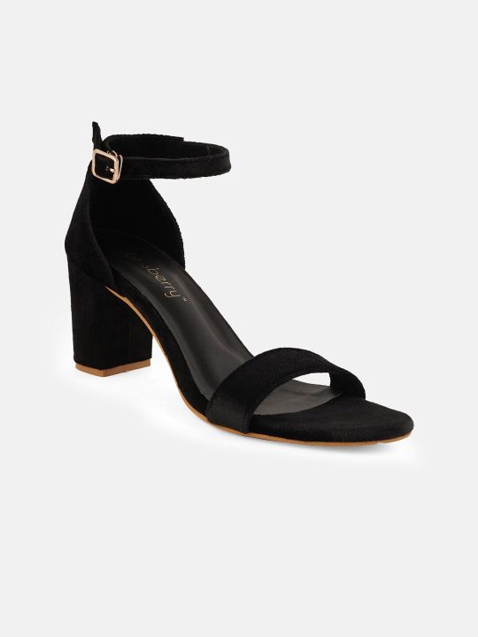 DressBerry Open Block Heels