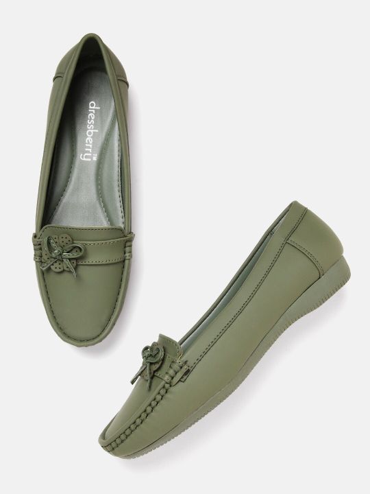 DressBerry Women Bow Detail Ballerinas