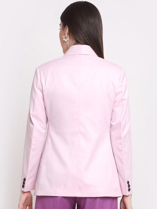 Ennoble Women Comfort-Fit Single-Breasted Blazer