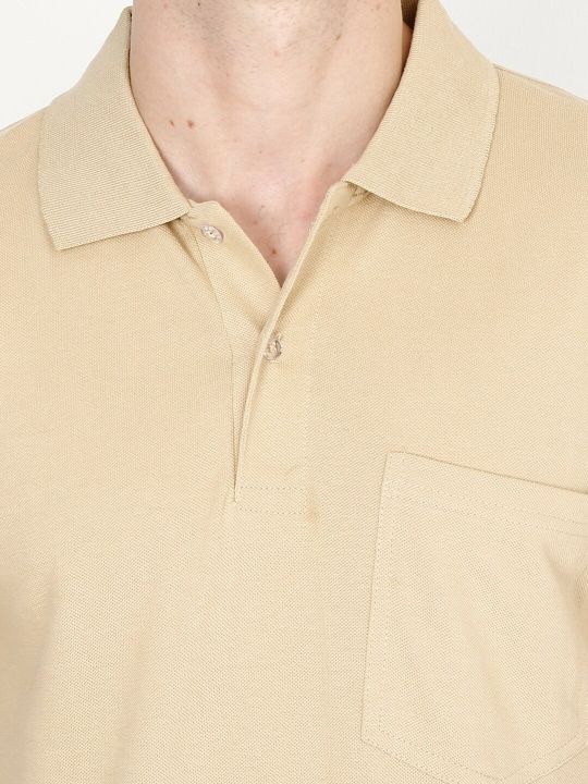 Fleximaa Polo Collar Cotton T-shirt