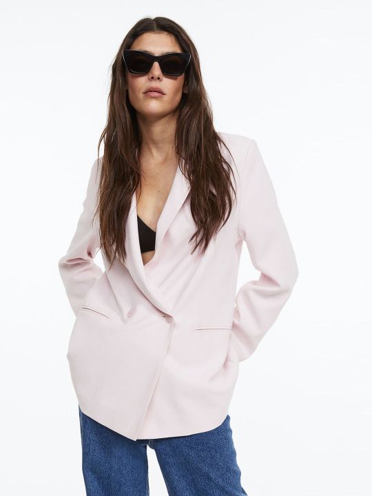 H&M Double-Breasted Blazer