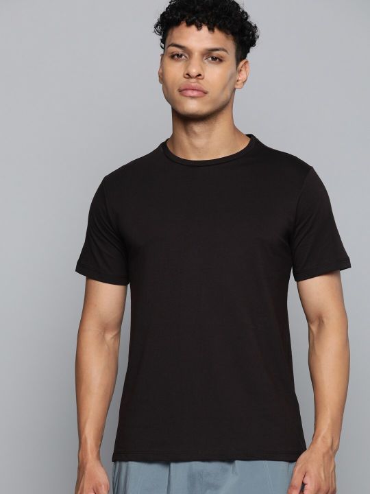 HRX by Hrithik Roshan HRX By Hrithik Roshan Antimicrobial Brand carrier Training T-shirts