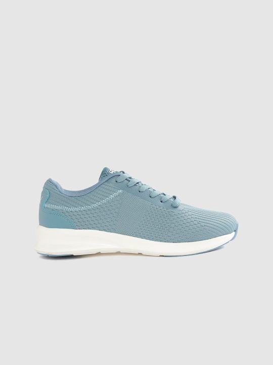 HRX by Hrithik Roshan Women Blue Woven Design Alpha Training Shoes