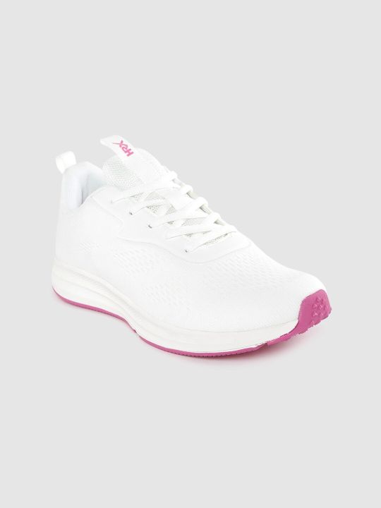 HRX by Hrithik Roshan Women White Front Runner Shoes