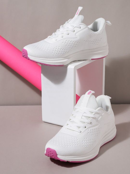 HRX by Hrithik Roshan Women White Front Runner Shoes