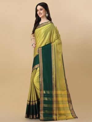 KALINI Zari Silk Cotton Saree