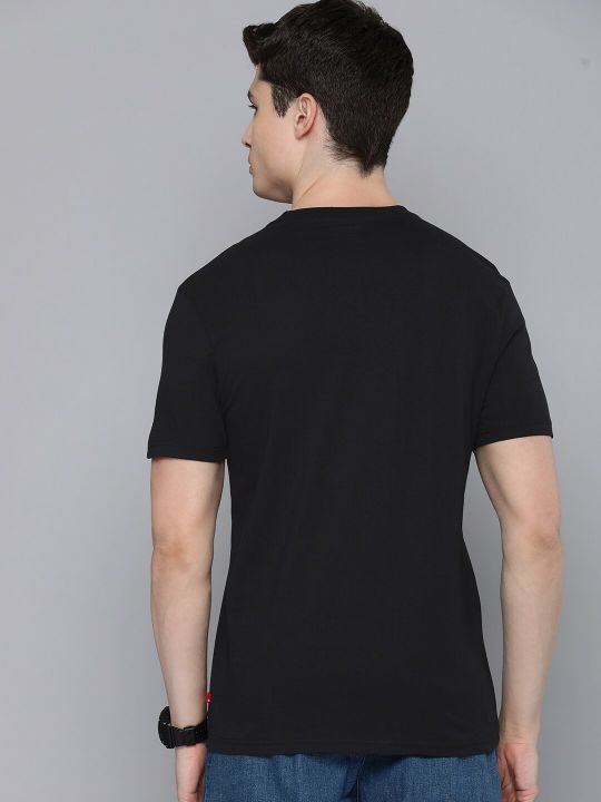 Levis Men Pure Cotton Brand Logo Printed T-shirt