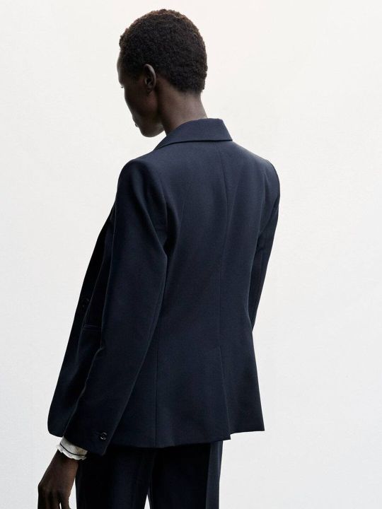 MANGO Sustainable Single-Breasted Blazer
