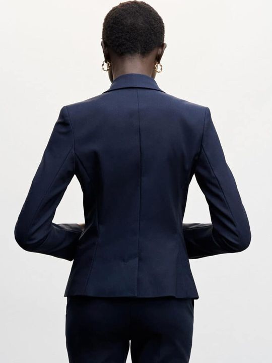 MANGO Sustainable Single-Breasted Blazer