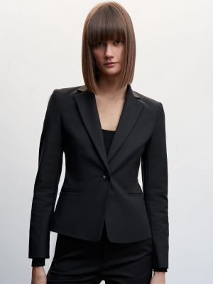 MANGO Sustainable Slim Fit Single Breasted Blazer
