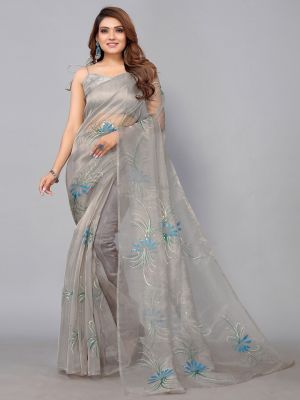Mitera Organza Saree