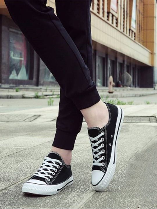 MOZAFIA Women Canvas Lace-Up Sneakers