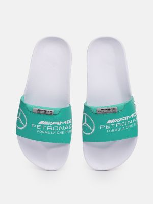 Puma Unisex Green MAPF1 Printed Sliders