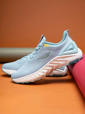 Red Tape Women Non-Marking Lace-Up Textile Walking Shoes