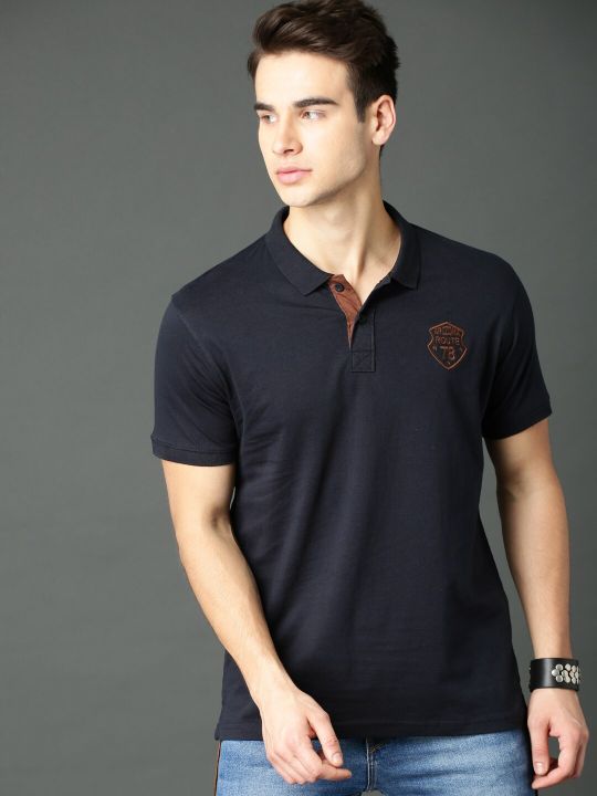 Roadster Men Polo T-Shirts