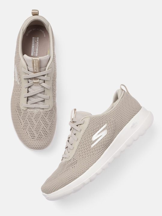 Skechers Women Beige GO WALK JOY -WONDERFUL SPRING Shoes