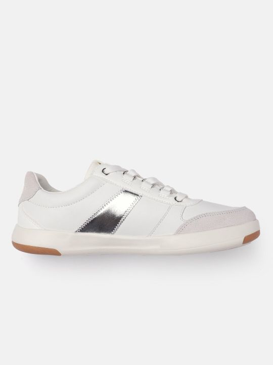 Skechers Women Leather Air-cooled Memory Foam Sneakers