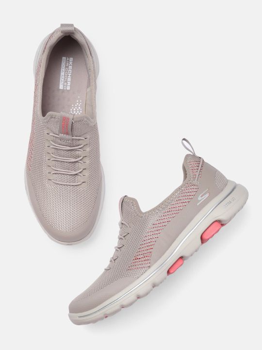 Skechers Women Pink Go Walk 5 - Prolific Shoes