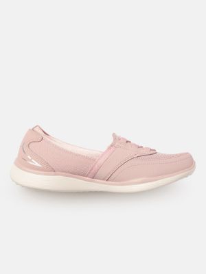 Skechers Women Pink Microburst 2.0 Slip-On Sneakers