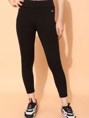 Snug-Fit High-Rise Active Tights in Black