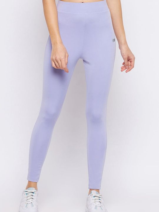 Snug Fit High-Rise Active Tights in Lilac