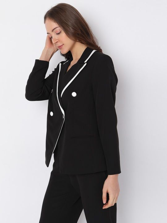 Vero Moda Women Double-Breasted Formal Blazer