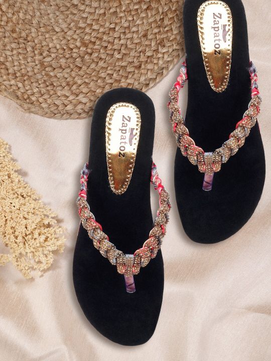 ZAPATOZ Women Multicoloured Printed Flatforms